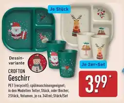 Aldi Nord CROFTON Geschirr Angebot