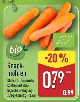 Aldi Nord Snackmöhren Angebot