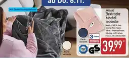 Aldi Nord AMBIANO Elektrische Kuschelheizdecke Angebot