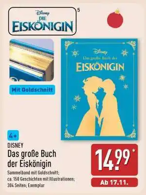 Aldi Nord DISNEY Das große Buch der Eiskönigin Angebot