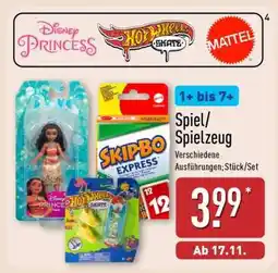 Aldi Nord Spiel/Spielzeug Angebot