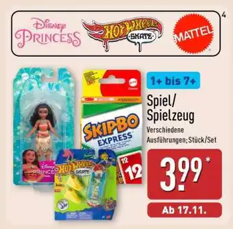 Aldi Nord Spiel/Spielzeug Angebot