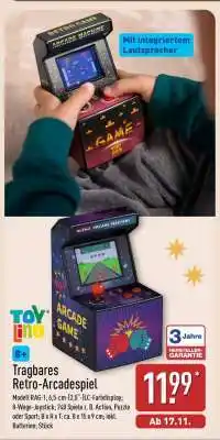 Aldi Nord Tragbares Retro-Arcadespiel Angebot