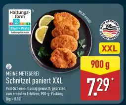Aldi Nord MEINE METZGEREI Schnitzel paniert XXL Angebot