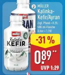 Aldi Nord Müller Kalinka Kefir / Ayran Angebot