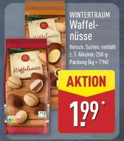 Aldi Nord WINTERTRAUM Waffelnüsse Angebot