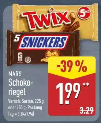 Aldi Nord MARS Schokoriegel Angebot