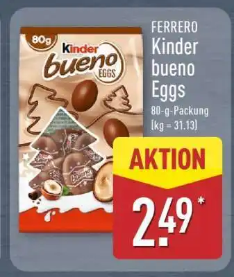 Aldi Nord Kinder bueno Eggs Angebot