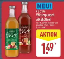 Aldi Nord RIO D’ORO Winterpunsch Alkoholfrei Angebot