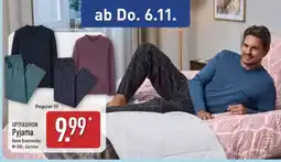 Aldi Nord UP2FASHION Pyjama Angebot
