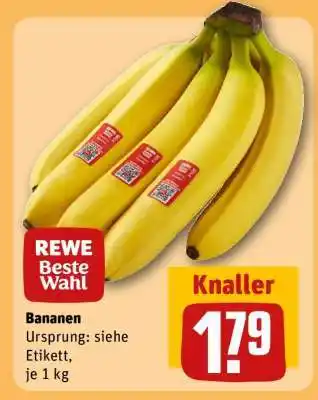 REWE Bananen Angebot