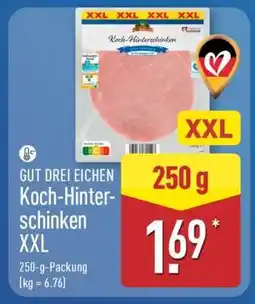 Aldi Nord GUT DREI EICHEN Koch-Hinterschinken XXL Angebot