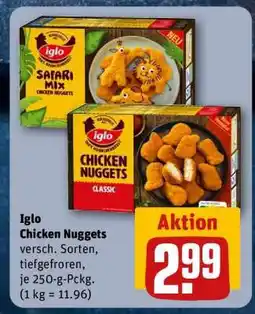 REWE iglo Chicken-Nuggets Angebot