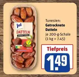 REWE Getrocknete Datteln Angebot