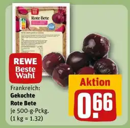 REWE Gekochte Rote Bete Angebot