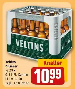 REWE VELTINS Pilsener Angebot