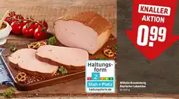 REWE Wilhelm Brandenburg Bayrischer Leberkäse Angebot