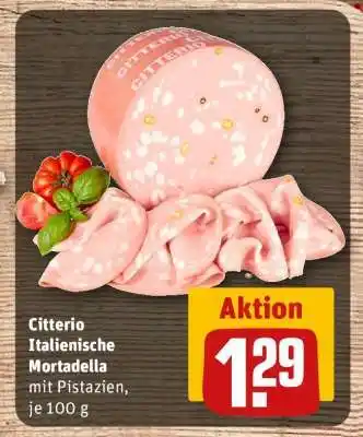 REWE Citterio Italienische Mortadella Angebot