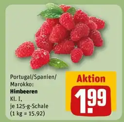REWE Himbeeren Angebot