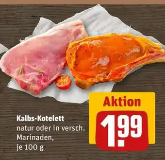 REWE Kalbs-Kotelett Angebot