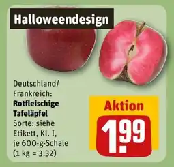 REWE Rotfleischige Tafeläpfel Angebot