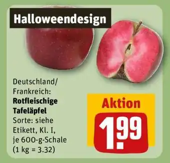 REWE Rotfleischige Tafeläpfel Angebot