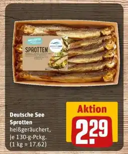 REWE Deutsche See Sprotten Angebot
