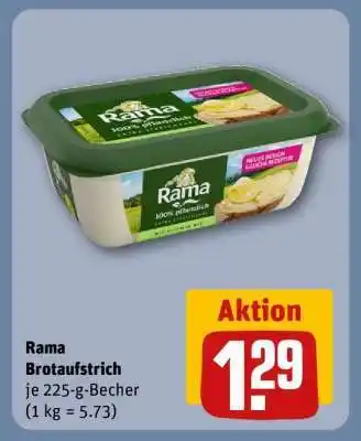 REWE RAMA Brotaufstrich Angebot