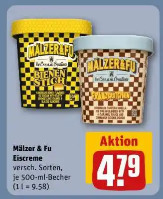 REWE Mälzer & Fu Eiscreme Angebot