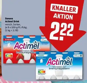 REWE Danone Actimel Drink Angebot