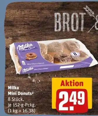 REWE Milka Mini Donuts² Angebot