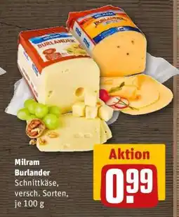 REWE Milram Burlander Angebot