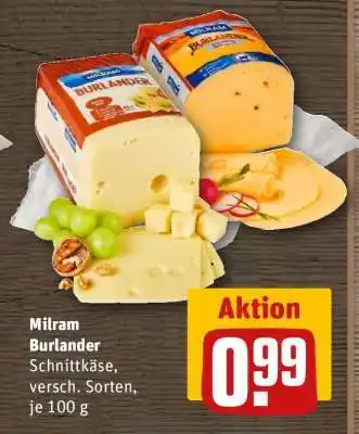 REWE Milram Burlander Angebot