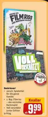REWE versch. Spieletitel Angebot