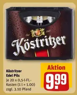 REWE Köstritzer Edel Pils Angebot