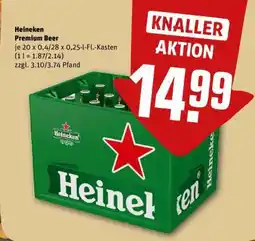 REWE Heineken Premium Beer Angebot