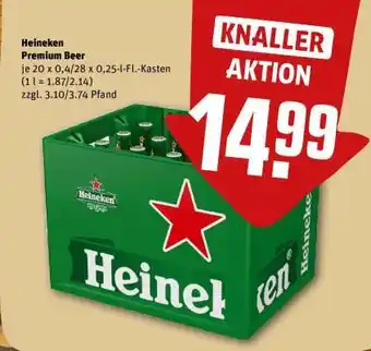 REWE Heineken Premium Beer Angebot