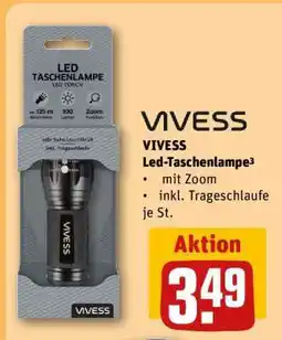 REWE VIVESS Led-Taschenlampe³ Angebot