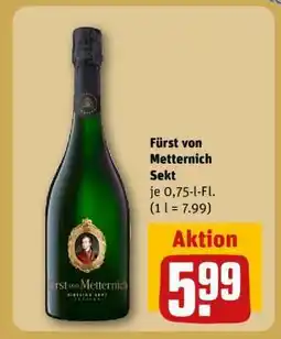 REWE FÜRST VON METTERNICH Sekt Angebot