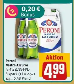 REWE PERONI Nastro Azzurro Angebot