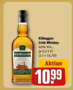 REWE KILBEGGAN Irish Whiskey Angebot