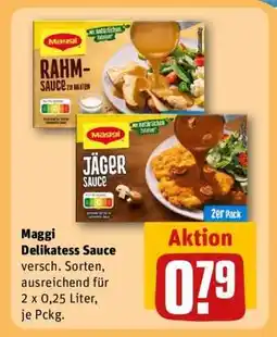 REWE Maggi Delikatess- Sauce Angebot