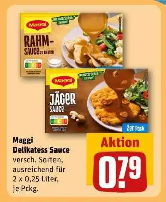 REWE Maggi Delikatess- Sauce Angebot