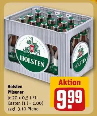 REWE HOLSTEN Pilsener Angebot