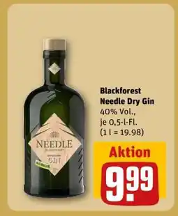 REWE Blackforest Needle Dry Gin Angebot