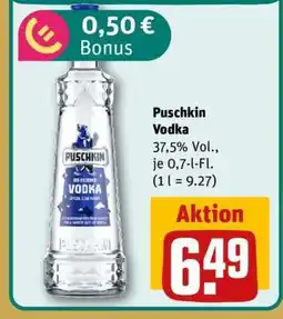 REWE Puschkin Vodka Angebot