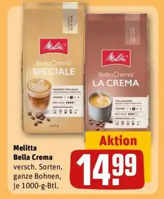 REWE Melitta Bella Crema Angebot