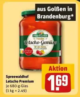 REWE Spreewaldhof Letscho Premium Angebot