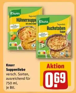 REWE KNORR Suppenliebe Angebot