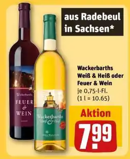 REWE Wackerbarths Weiß & Heiß oder Feuer & Wein Angebot